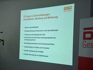 Auszeichnung erhalten
