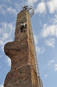 Saisoneröffnung am Kletterturm