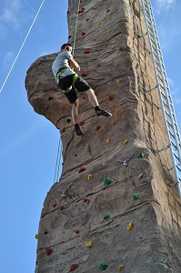 Saisoneröffnung am Kletterturm