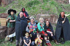 Walpurgisnacht auf der Burg