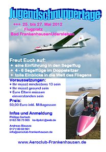 Der Aeroclub Hans Grade  l&auml;dt ein