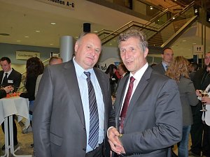 Beim Jahrsempfang in Erfurt