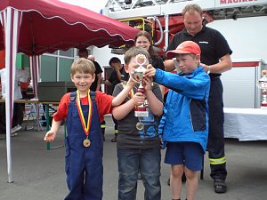 Feuerwehrjugend im Einsatz