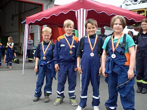Feuerwehrjugend im Einsatz