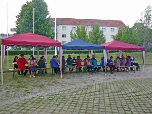Gemeinsam gefeiert