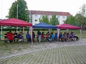 Gemeinsam gefeiert