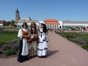 In der Orangerie gefeiert