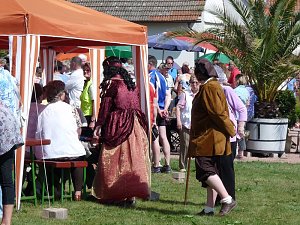 In der Orangerie gefeiert