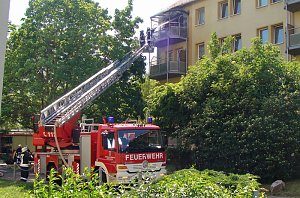 Brand in der Borntalstraße (2)