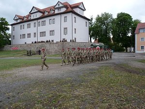 Soldaten verabschiedet