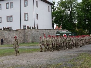 Soldaten verabschiedet