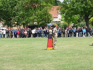Soldaten verabschiedet
