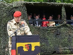 Soldaten verabschiedet