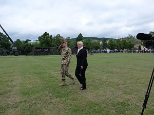 Soldaten verabschiedet