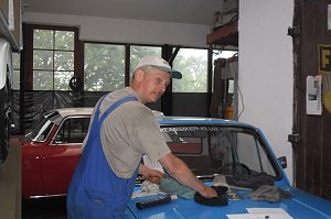 Der Mann hat alles im Griff