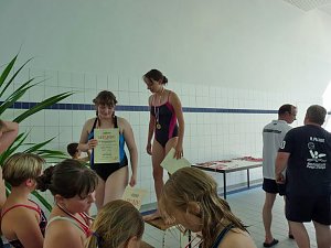 Spannende Schwimmduelle