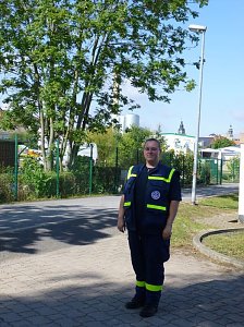 Leser beim Feuerwehrfest