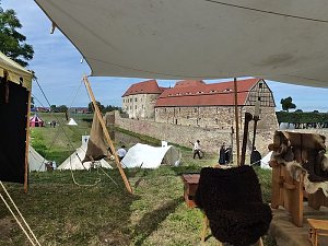 Mittelaltermarkt auf der Wasserburg