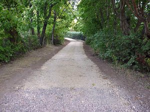 Wanderweg &uuml;bergeben