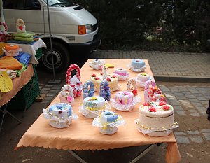 Besuch auf dem Zwiebelmarkt