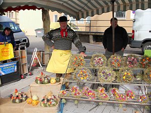 Besuch auf dem Zwiebelmarkt