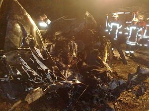 T&ouml;dlicher Unfall B 247 -  2012