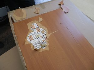 In Brettern entdeckt