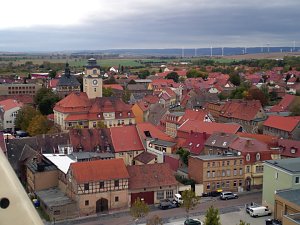 Fahrt mit Riesenrad Artern