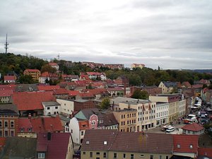 Fahrt mit Riesenrad Artern