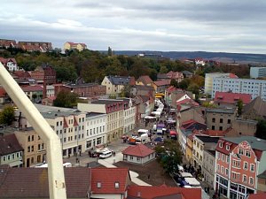 Fahrt mit Riesenrad Artern