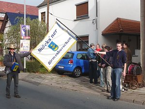 Kirmesburschen unterwegs