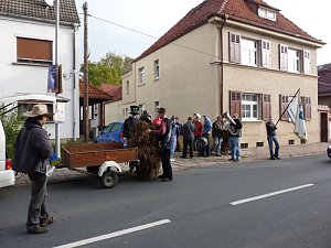 Kirmesburschen unterwegs