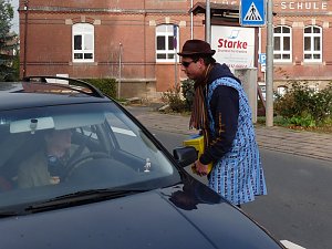 Kirmesburschen unterwegs