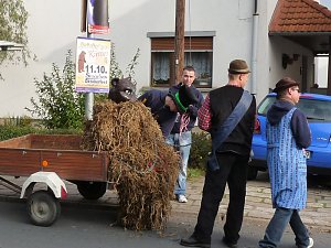 Kirmesburschen unterwegs