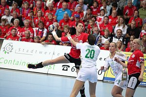 THC unterliegt Györ 25:33