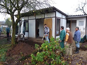 Garten wird behindertengerecht