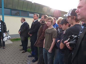 DFB Minispielfeld &uuml;bergeben