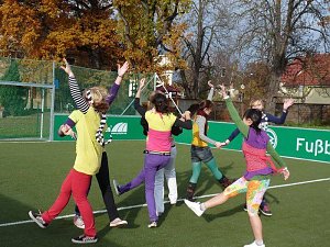 DFB Minispielfeld &uuml;bergeben