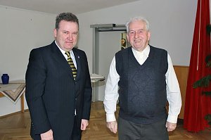 Zahlreiche Gratulanten kamen