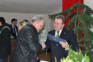 Zahlreiche Gratulanten kamen