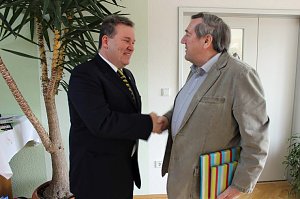 Zahlreiche Gratulanten kamen