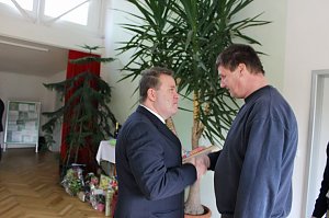 Zahlreiche Gratulanten kamen