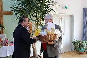Zahlreiche Gratulanten kamen