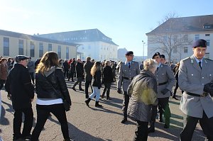 Indienststellung  des neuen Bataillons in Th&uuml;ringen