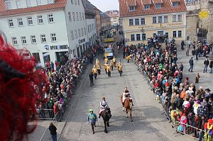 Party auf dem Markt