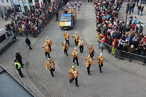 Party auf dem Markt