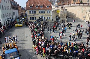 Party auf dem Markt