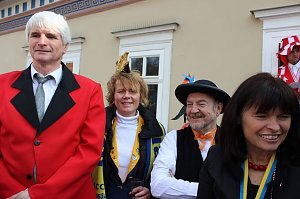 Party auf dem Markt