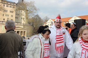 Party auf dem Markt