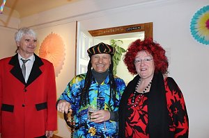 Party auf dem Markt
